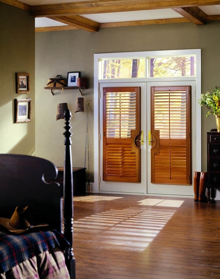 Stunning custom shutters, shutters, automated shutters for your bedroom near Raleigh, North Carolina (NC)