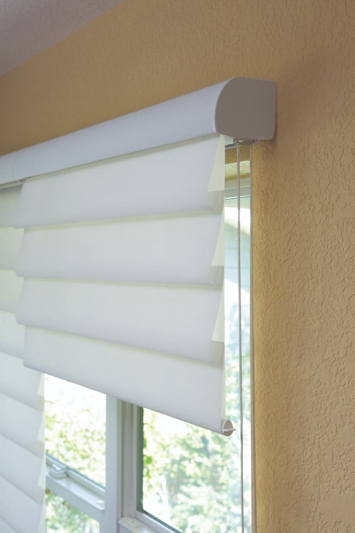 Hunter Douglas Vignette® Modern Roman Shades — Raleigh, North Carolina (NC) make a statement cellular shades.