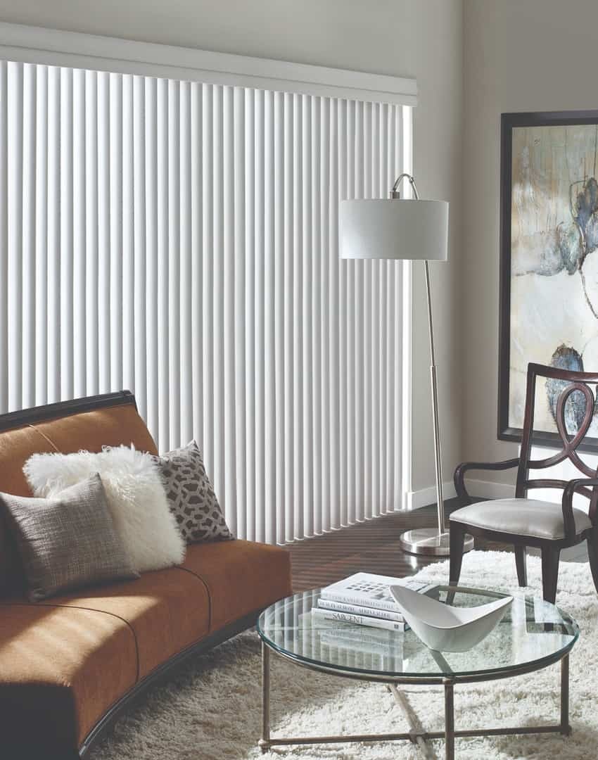 Hunter Douglas CadenceⓇ Soft Vertical Blinds, Venetian Blinds, blind slats near Raleigh-Durham, North Carolina (NC)